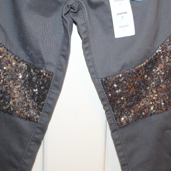 *NEW* Cute flashy pants sz 7 - Picture 2 of 7